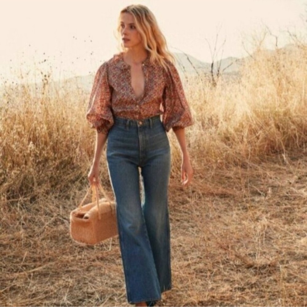 Doen Melody Wide Leg Jeans in Albi Wash
